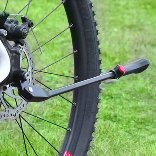360-410mm Adjustable MTB Bicycle Kickstand Parking Rack Aluminum alloy Quick Release Bike Support Side Kick Stand Cycling Parts