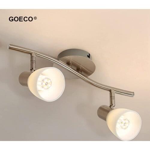 Modern Led Ceiling Lamp Ceiling Spotlight With 2 Adjustable Light Bedroom Living Room Kitchen Bathroom Hallway Home Decor E14