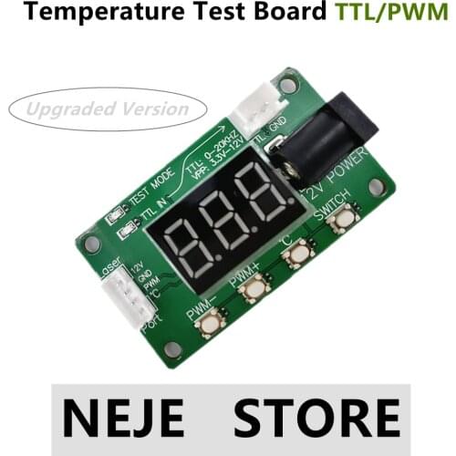 NEJE Upgraded Version Temperature Test Board TTL/PWM Tester, for Laser Module Engraver Adjust Power Accessories
