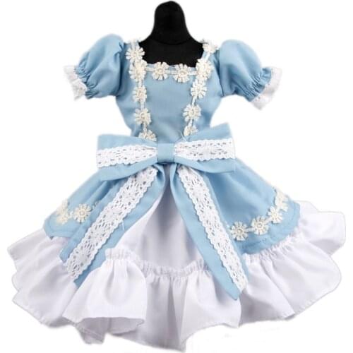 [wamami] 124# Blue Clothes/Dress/Outfit For 1/4 MSD DOD AOD LUTS BJD Dollfie