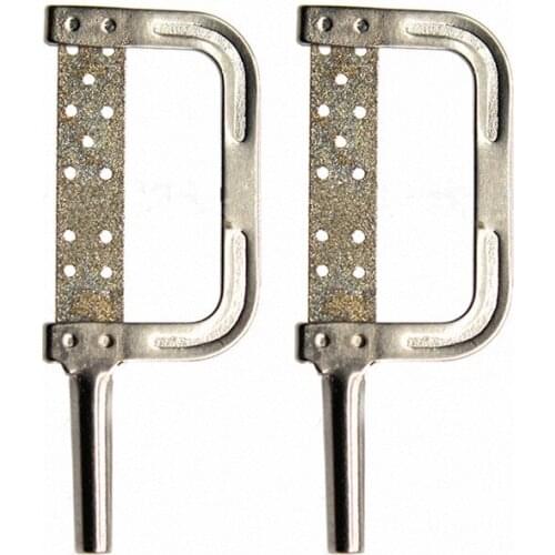 1PCS Dental IPR strips holes type metal automatic strips for dental orthodontic treatment