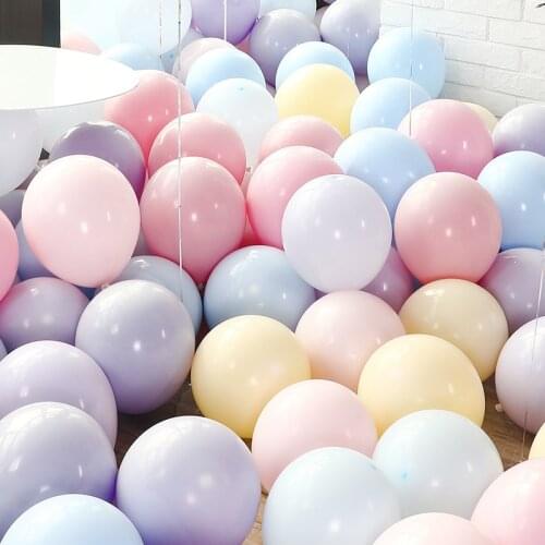 10/30/50pcs 10inch Macaron Latex Balloons Wedding party Birthday Candy Balloon Decor Baby Shower kid toys Decor Air Globos