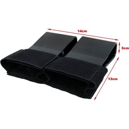 3579-BK Tactical New Micro 5.56 Double Mag Insert Pouch For D3 Chest Rig