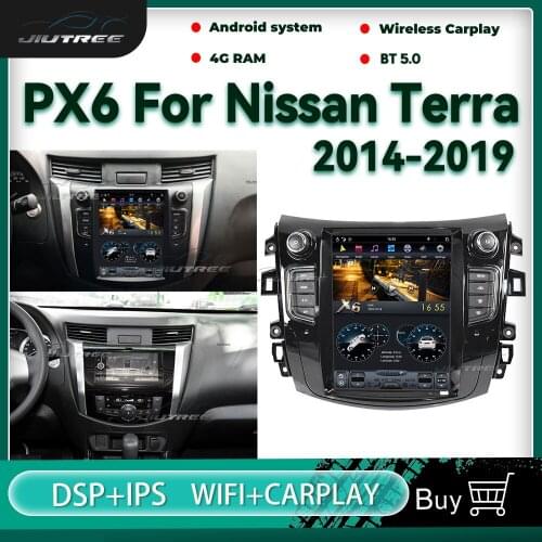 2 Din PX6 Android Car Radio For Nissan Terra 2014-2019 Video DVD Navigation Multimedia Player GPS Wireless Carplay Head Unit