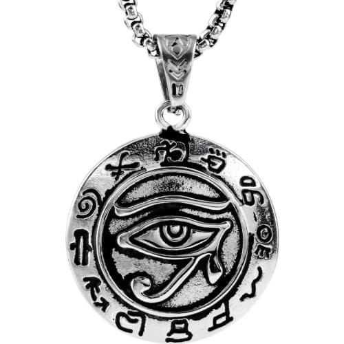 Ancient Egypt Eye Pendant For Women Minimalist Necklaces Gifts Party Jewelry