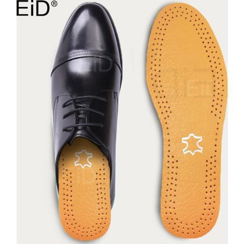 EiD Leather Breathable Deodorant Running Cushion Insoles For Feet Insoles For Shoes man women Sole Orthopedic Pad foot care