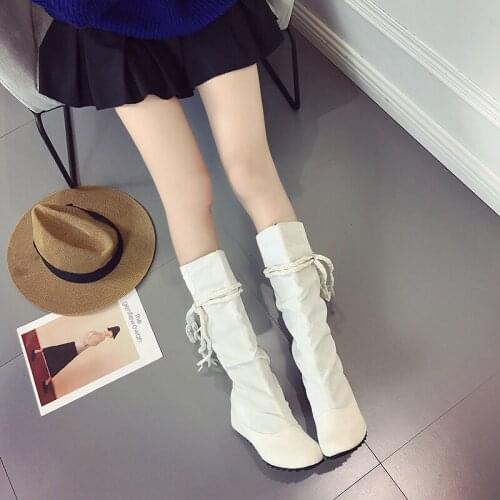 Womens Galoshes Novelties Womens Heel Boots Vulcanise Platform Ankle Boots Ehite Demonias Shoes Platform Teniski Tennis Giay