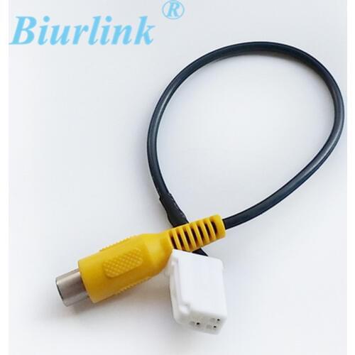 Parking Rear Camera Video Plug Reverse Convert Cable Adapter For Toyota Camry Panasonic Navigation DVD