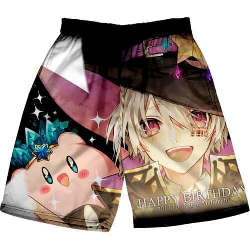 Mafumafu Soraru After the Rain 3D Print Summer Holiday Women/Men Elastic Waist Japan Streetwear Shorts Kawaii Beach Shorts