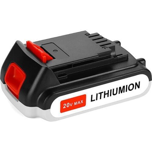 3000mAh 20V Li-Ion Battery for Black Decker LBXR20 LB20 LBX20 ASL186K BDCDMT120 CHH2220 LD3K220 LPP120 LST120