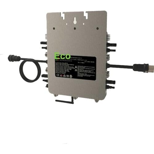 UL Approved 20-55VDC 1200W Micro Grid Tie Inverter with Powerline Communication Fuction 1200W Pure Sine Wave Solar Inverter