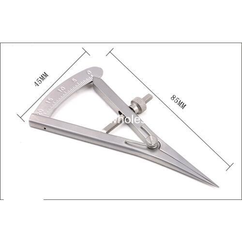 Mini distance gauge,leather edger spacing line drawing tool.leather craft tool