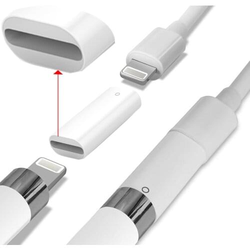 Mini Connector Charging Adapter for Apple Pencil Female to Female Home Office Easy Charge Charger Accessories