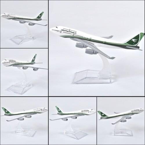 JASON TUTU 16cm Iraqi Airlines Boeing 747 Airplane Model Plane Model Aircraft Diecast Metal 1/400 Scale Planes Dropshipping