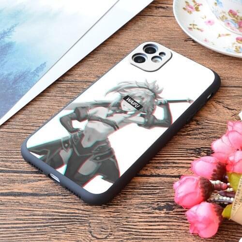 For iPhone Fate Series Mordred Waifu Material Print Soft Matt Apple iPhone Case