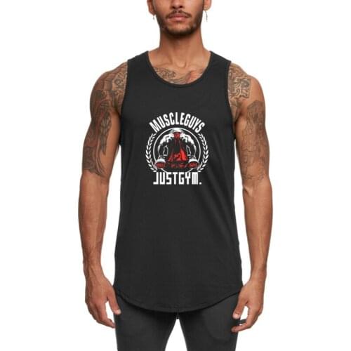 New Workout Gym Summer Clothing Casual Sports Mesh Tank Top Men Fashion Bodybuilding Singlets Sleeveless Fitness Quick Dry Vest
