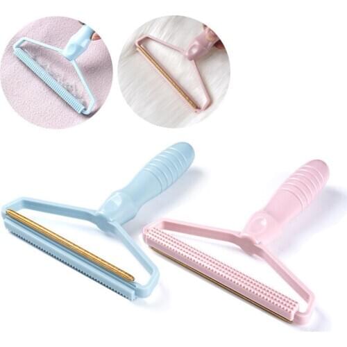 Portable Lint Remover Plastic Lint Roller Manual Clothes Fuzz Fabric Shaver for Sweater Woolen Coat Fluff Clothes Brush Tools