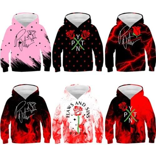 Funny Payton Moormeier Hoodie 3D PYTN Red Rose Hoodies Childrens Sweatshirt Adults Pullover Women Streetwear Teenagers Clothes