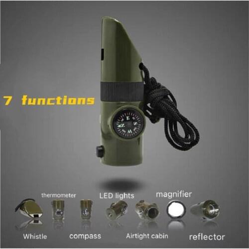 Security And Survival Camping Equipment Hiking Accessories Emergency Whistle Multi-Tool Portable Tactical Gear Pocket Tourism