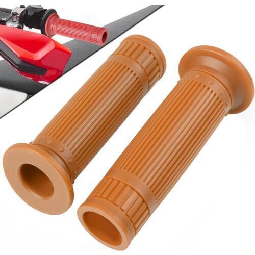 Vintage Cafe Racer Hand Grip Motorcycle handle grips handlebar grip For Honda CBR600RRF CBR600 F2 F3 F4 F4I CBR600RR CBR1000RR