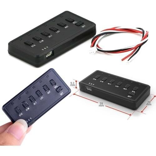 X-ROCK 6CH Flight Mode Switcher 3~5V For Open Source Autopilots APM PIX Pixhawk Pixhack Flight Controller Futaba 6EX 6A Frsky T6