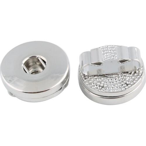 10pcs/lot Hot Wholesale 18MM Snap Buttons Fittings For DIY Snap Bracelets&Bangles OEM Xinnver Jewelry Accessory ZM006