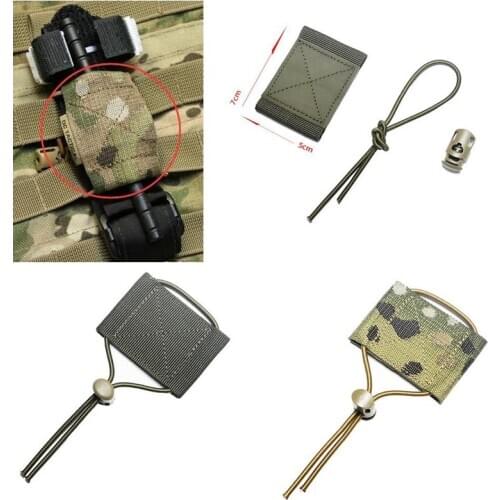 2PC Outdoors Tactical Vest MOLLE Sundries Fixed Strapping