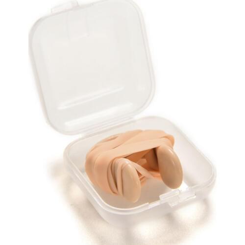 2019 New Adult Women Men Swimming Nose Clip Waterproof Soft Water Sport Slightly Sprung Senior Rubber Covered Drop Shipping