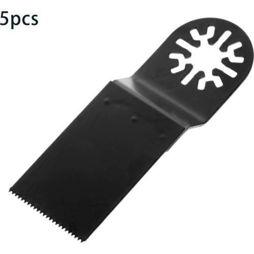 5Pcs 32mm Standard HCS Oscillating Multi Tools Saw Blade For Metal Cutting Power Tools For Fein Bosch Renovator Electric Tool