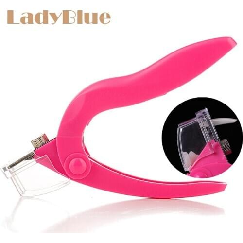 Black/pink Professional Nail Clipper Manicure Edge Cutter Acrylic Gel False Nail Tip Tool Cutter Clipper