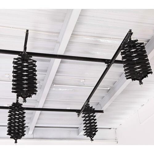 Photographic equipment great wall 4m*4m ceiling rail photography light hanger 4 pantograph