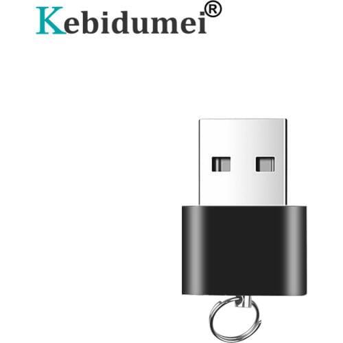 Kebidumei Metal USB 2.0 TF Card Reader Adapter Lightweight Portable Micro SD Memory Card Reader For Laptop PC