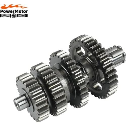 LF125cc Transmission Gear Box Counter Shaft kit for Lifan 125 Horizontal Engines kayo Dirt Pit Bikes Parts