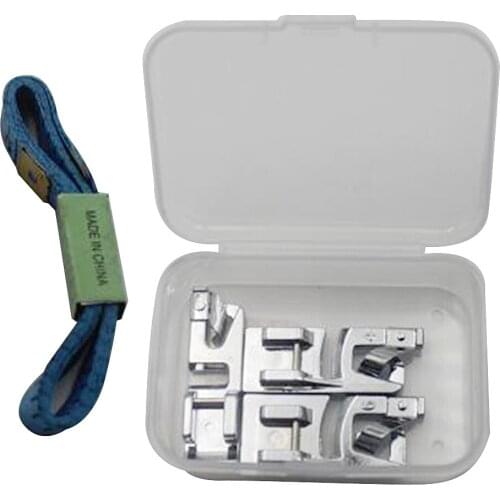 3 Sizes Rolled Hem Foot 3 mm, 4 mm, 6 mm Premium Presser Foot for Low Shank Machine Sewing Foot Hemmer Parts