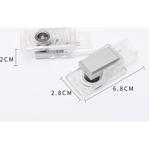 2pcs For Cadillac XT5 ATS 2017 Led Car Door Logo Laser Projector Light styling V emblem Logo light Ghost Shadow Lamp Accessories