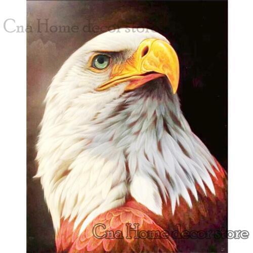 Animals Owl, eagle full 5D diy Needlework embroidery pattern resin mosaic diy diamond painting 3d cross stitch kits room decor