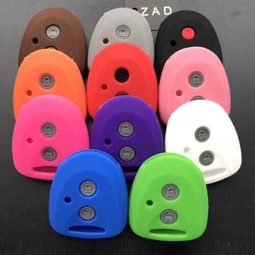 ZAD 2button silicone car key set cover case for TOYOTA Grand New Avanza Daihatsu Xenia PERODUA Alza Myvi Axia Perodua remote key