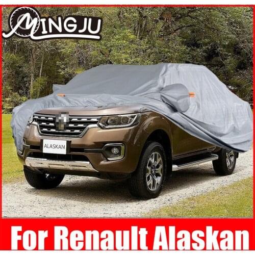 Exterior Car Cover Outdoor Protection Full Car Covers Snow Cover Sunshade Waterproof Dustproof for Renault Alaskan Accessories