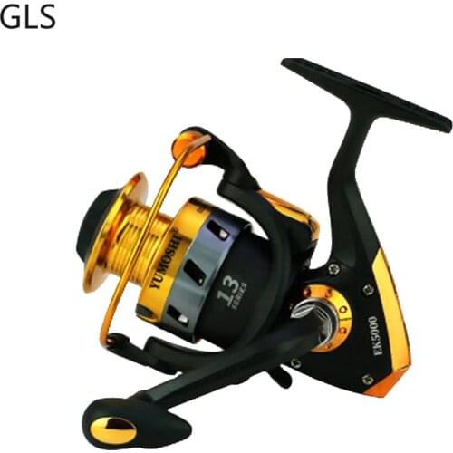 2021New Fishing Reel 1000-7000 Series Metal Spool Spinning Fishing Reel For Sea Fishing Carp Fishing