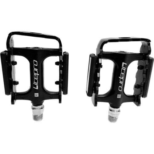 New Litepro for Brompton Folding Bike 3 Sealed Bearing Pedal Titanium Alloy Axle Bicycle Quick Release 412 Steel Axis Pedals