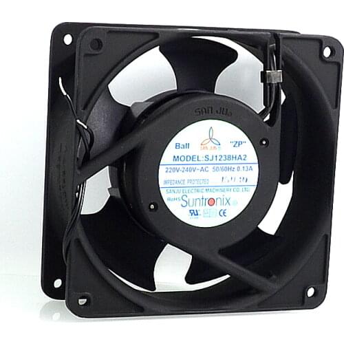 NEW SJ1238HA2 1238 five leaf blower cooling fan 220V axial fans 120*120*38mm