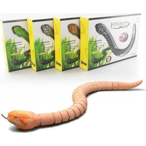 Rc Snake Toy And Egg Rattlesnake Animal Trick Terrifying Mischief Kids Toys Simulated Funny Novelty Gift Remote Control Snake