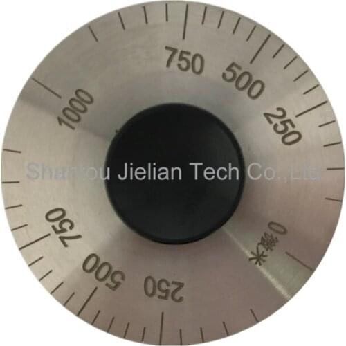 0~1000um Stainless Steel Roller type Elcometer Wet Film Wheel