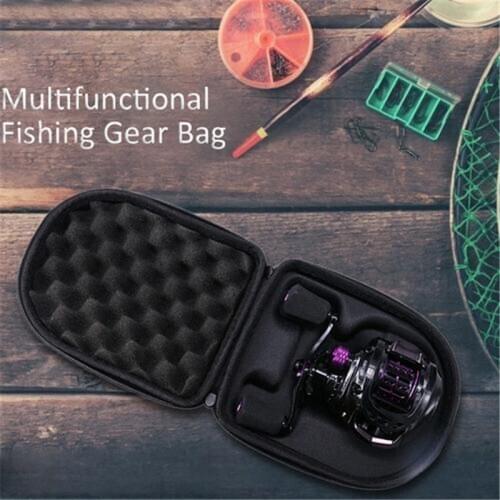 Fishing Reel Bag Baitcasting Reel Protective Case for Outdoor Fishing