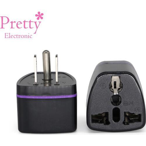 Universal US Plug Adapter International Travel Electrical Socket Converter AC Power Wall Charger Outlet 2/3 Pin Charging Sockets