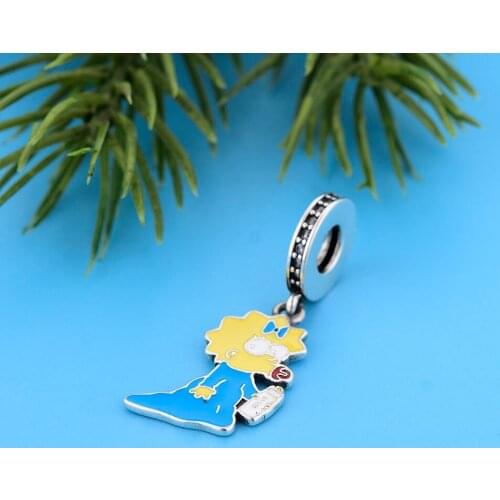 Fit Original Charm Bracelet 925 Sterling Silver Movie Cartoon Daughter Baby Girl With Nipple Bead For Making Women Berloque 2021