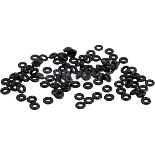 100 Pieces Carp Fishing O shape Round Rig Ring Fishing Spoon Tackles Quick Change O-Rings Crankbait Hard Bait Fishing Tackle