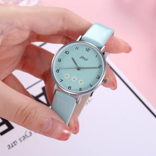 2021 Stylish Casual Damski Fashionable Ladies Watch Student Wrist Watch Gifts For Girl Quartz Clock Dress Wristwatches Horloges