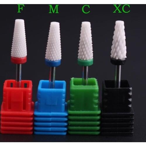 1PC Electric Manicur Accessories Ceramic Bit Nail Toe Buffing Files Salon Grinding Pedicure Remove Polisher Nail Drill Tools