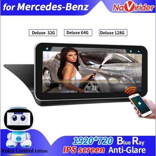 Android 10 Display for Benz E Class w212 w213 w211 Car Radio Screen 10.25 inch 4+64G GPS Navigation Voice Control Touch Screen